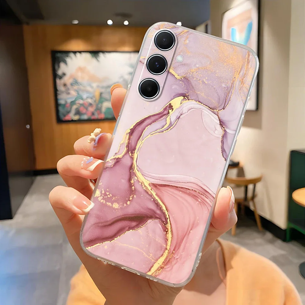 لسامسونج A26 حالة 26 SM-A266B واضح الكرتون الغطاء الخلفي لينة سيليكون الحالات الهاتف لسامسونج غالاكسي A26 SM-A266E للصدمات