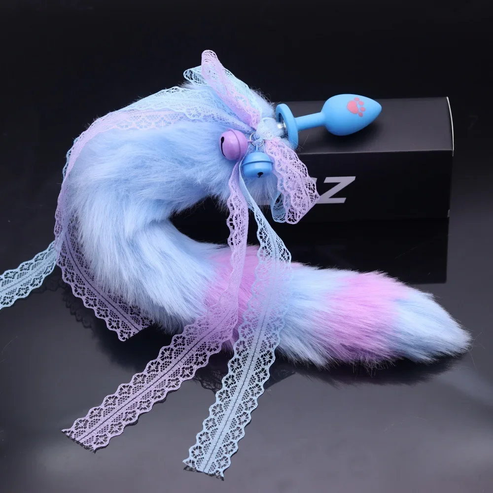 Anal Plug Dildo Vagina Anal Dilator Stimulate Sexy Fox Tail Shop Male Masturbator Vagina Anus Butt Sex Toys for Women