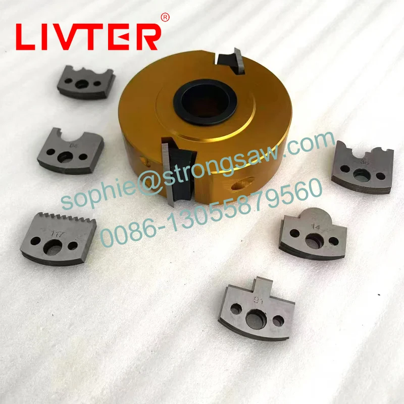 Livter 7PCS Spindle Moulder Kitchen Cutter with replacement blade