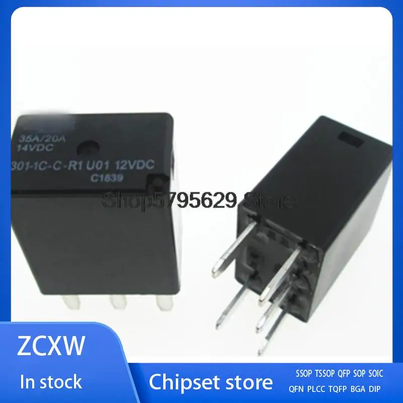 

2 шт./лот 301-1C-C-R1 U01 12 В постоянного тока 301-1C-C-R1-U01 301-1C-C-R1 301-1C-C-R1-U01-12VDC 5-контактный