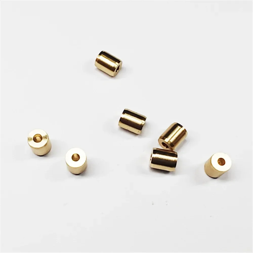 緩い銅スリーブ 2*5*6 ミリメートル小さなベアリングスリーブチューブ真鍮 DIY ミニ車の車軸シャフトスリーブ