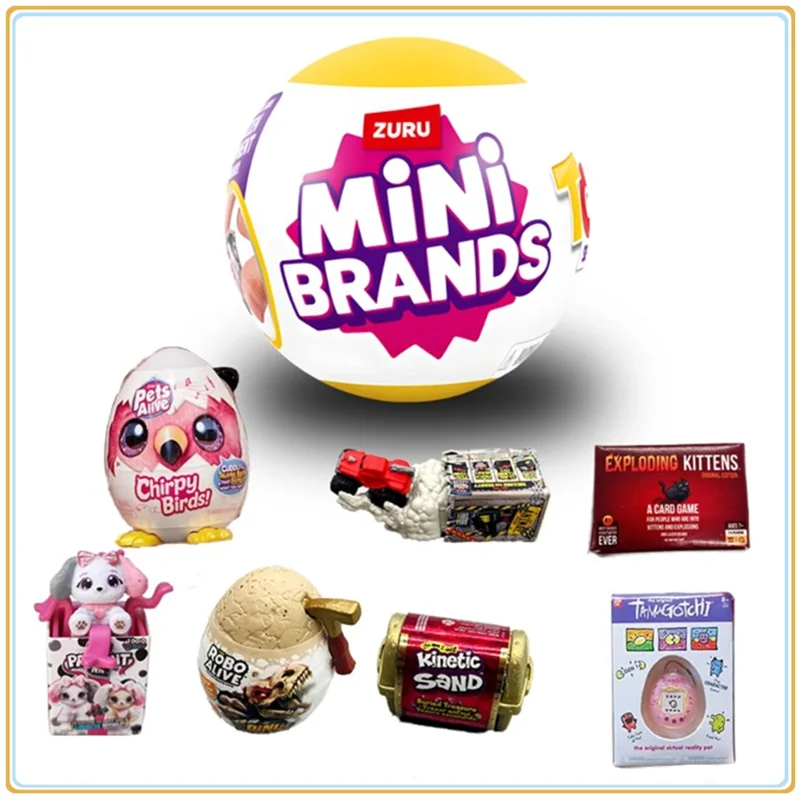 

Zuru Surprise Mini Toy Brands Kawaii Mystery Box Blind Box Figure Mistery Box Mini Miniature Toys for Girls Original Toy Store