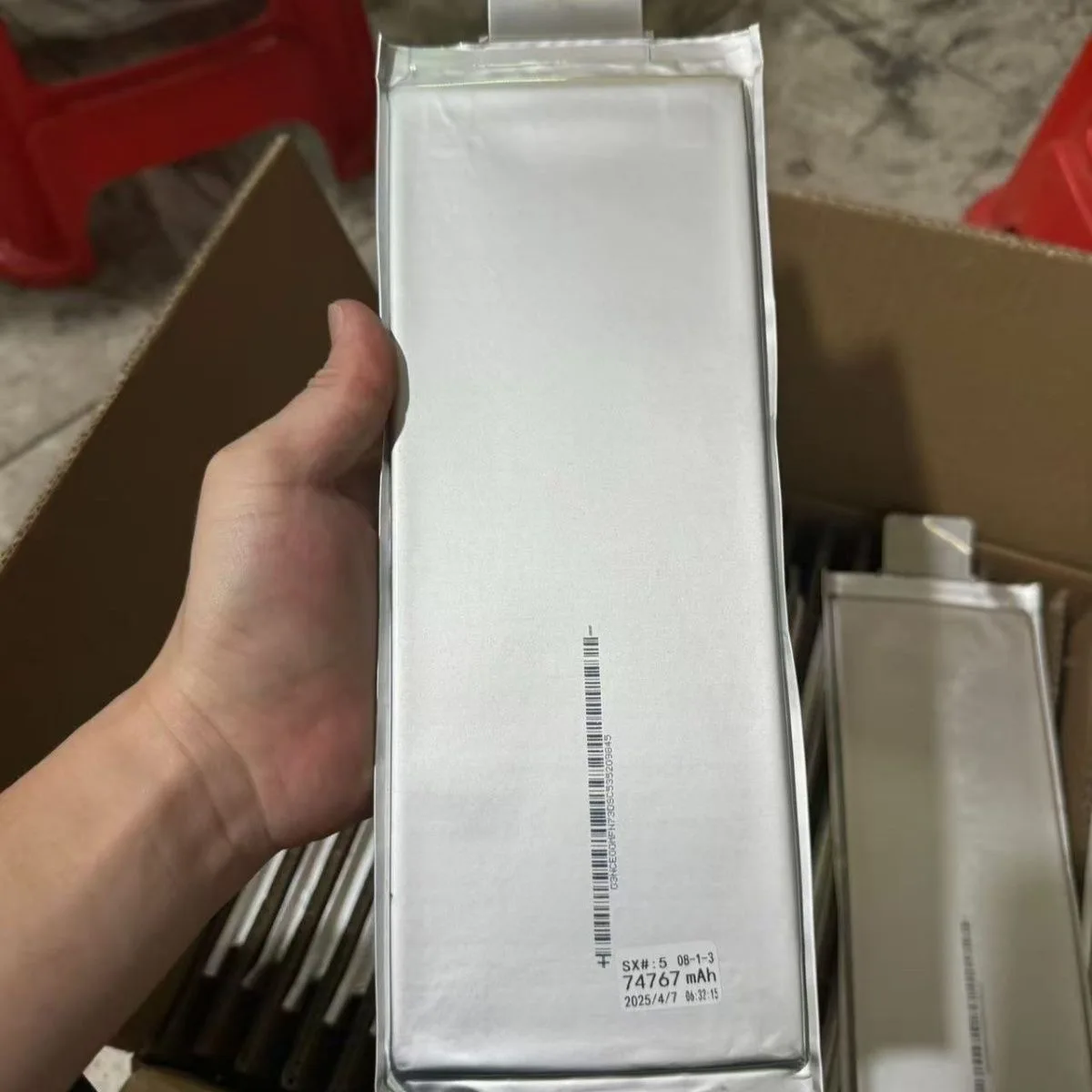 Farasis 76Ah 3.7V NMC Li Ion Pouch Cell Battery 3.6V 3.7V 73Ah 78Ah 53ah 58ah 80Ah High Energy Density Lithium Lipo Cells