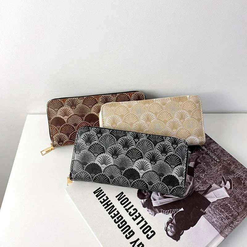 Top Quality Women Long Wallets Large Capacity Zipper Ladies Girl Money Pocket Card Holder Female Wallets Clutch Bag