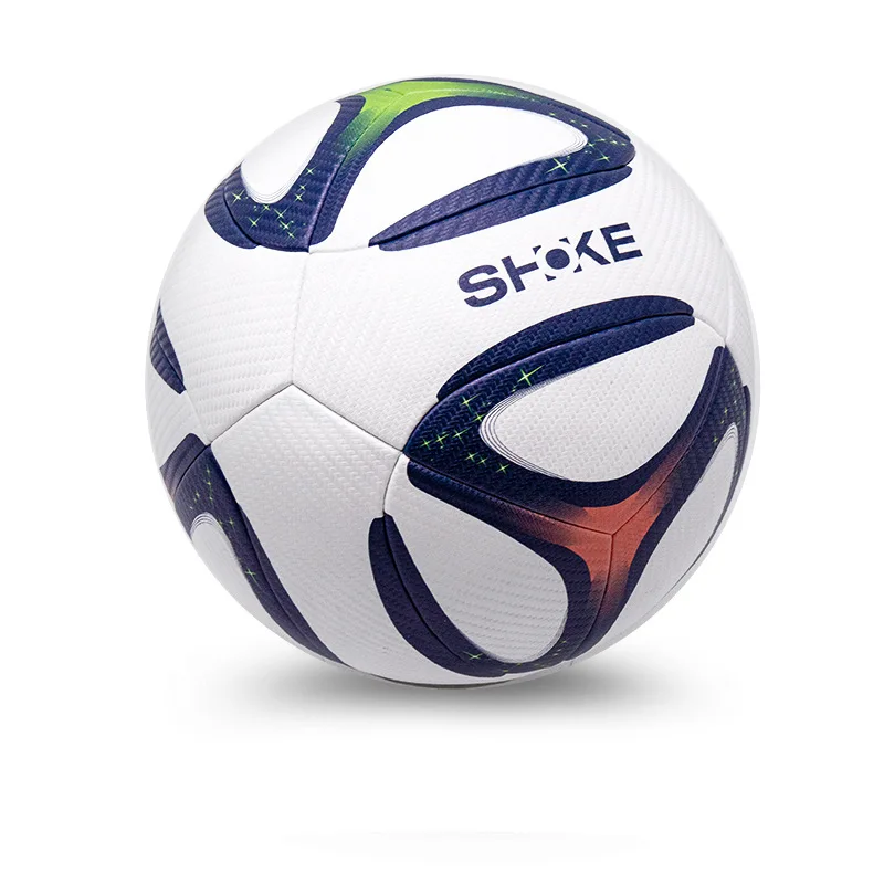 

PU Adhesive Professional Size 5 Football Adults Outdoor Grassland Training Competition Wear-resistant Waterproof Soccer Ball