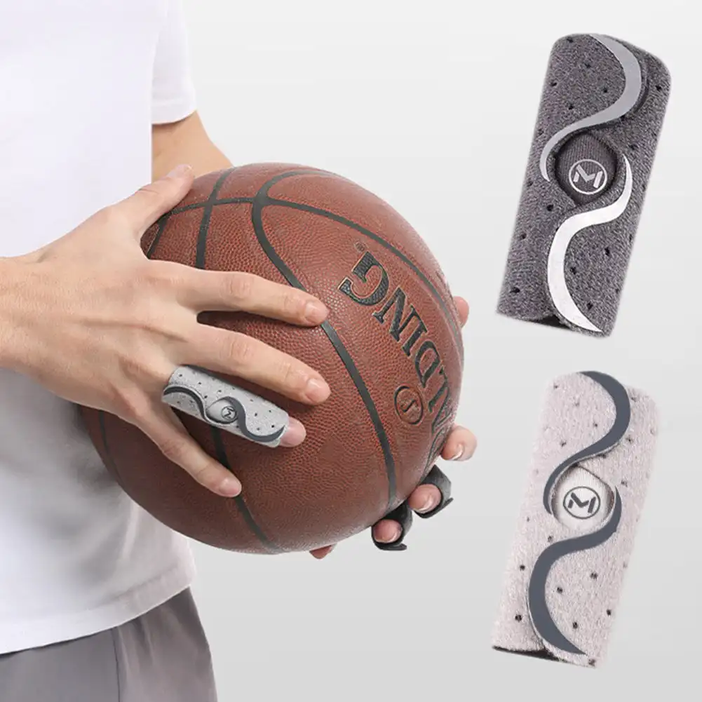 1PC Professional Sports Protection Finger Guard With Double Spring Support Open Wear Design Basketball Volleyball Finger Bandage