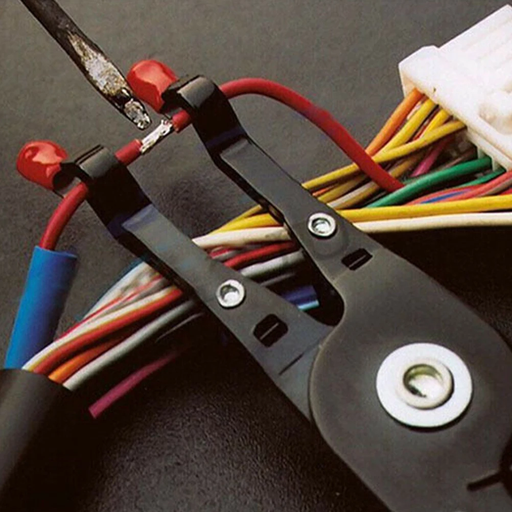

Wire Welding Clamp Soldering Pliers Adjustable Locking Tool Manganese Steel Head Pick Up Multi Functional Precise Safe