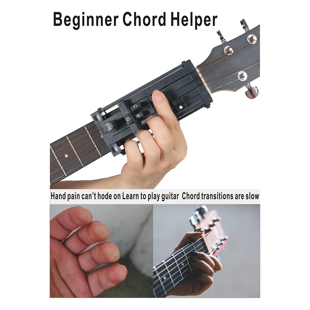 ABXY Guitar Chord Trainer Chord Learning System For Beginners Guitar Playing Singing Aid Chord Tool Scale Assistant