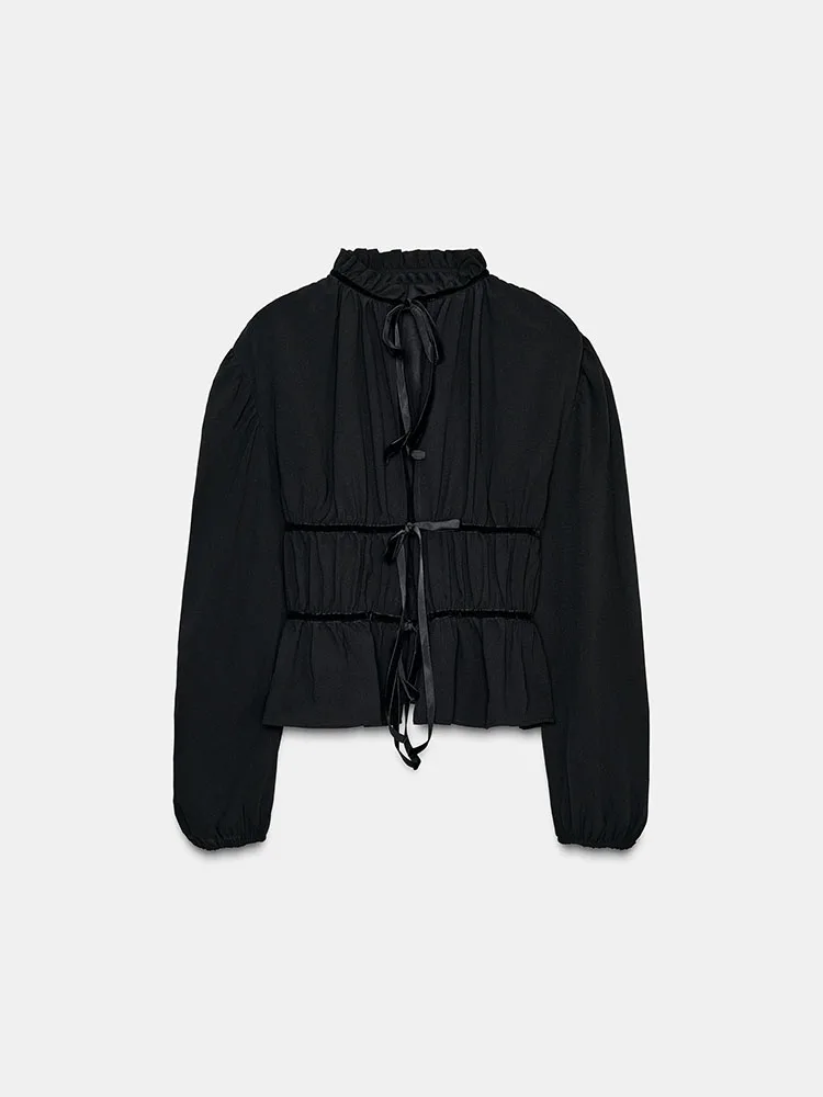 وصل حديثًا لشتاء 2025 أزياء نسائية مثيرة بعقدة مخملية مزينة بأناقة irt أزياء تقليدية صينية عصرية #4