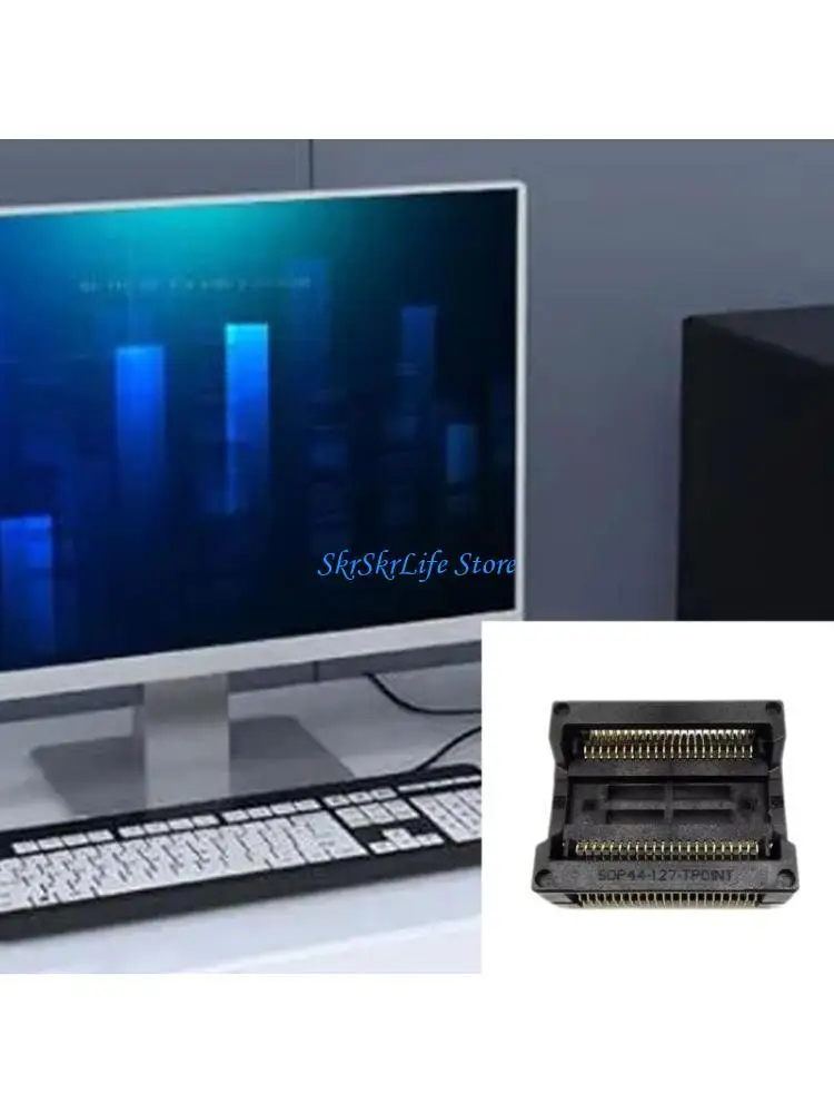 

E65E SOP/PSOP/SOIC44-1.27 IC Chip Socket IC Test Adapter Programmer Programming