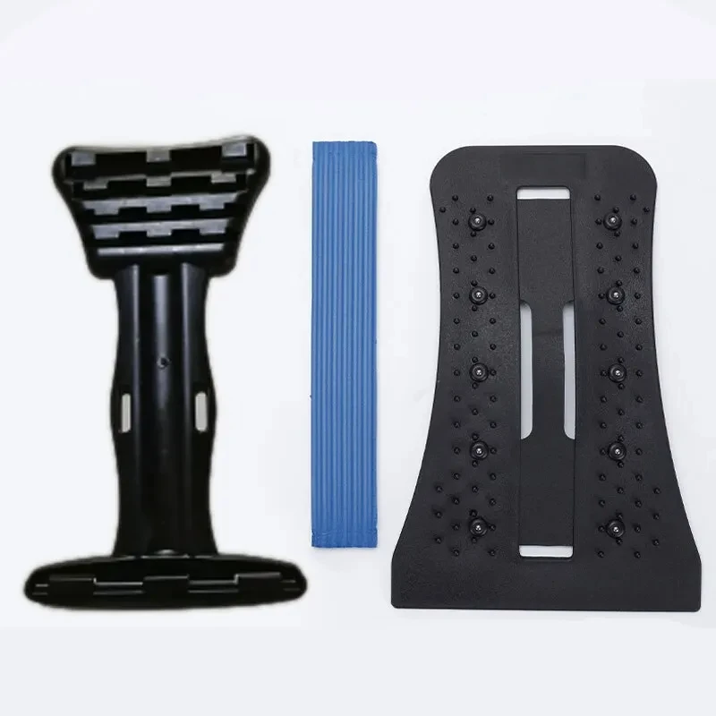 Lumbar spine soother, cushion, waist belt, lumbar pain, strain, traction massager, lumbar disc corrector