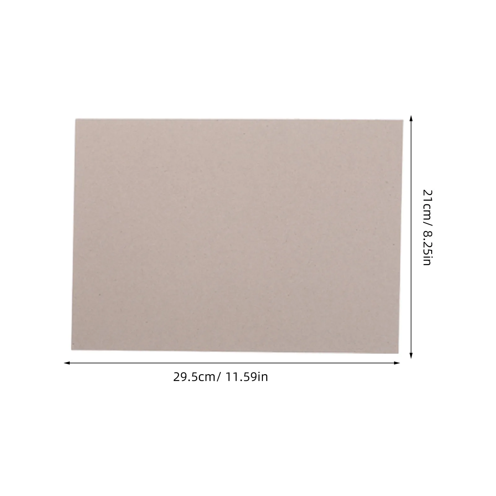 20Pcs Thick Binding Cardboard Grey Paperboard 1Mm Chipboard Sheets Bookbinding Cover Board DIY Craft Board Scrapbooking