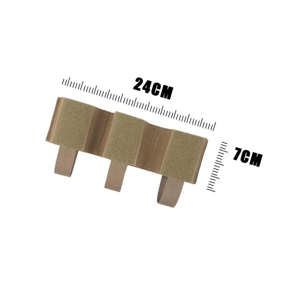 

CB 1120X Tactical Single Double Triple 9mm Magazine Pouch Partition Compartment Mag Carrier Elastic Hook&Loop