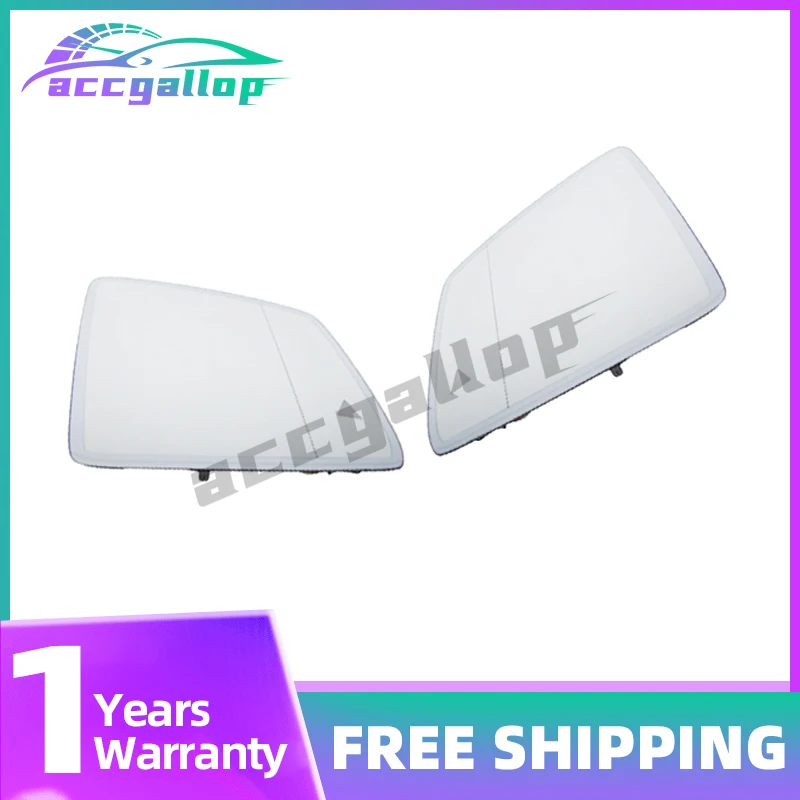 

A1668100619 A1668100719 Front Left and Right Rear Heated Blind Spot Mirrors, Glass Rearview Lens Fit For Mercedes-Benz