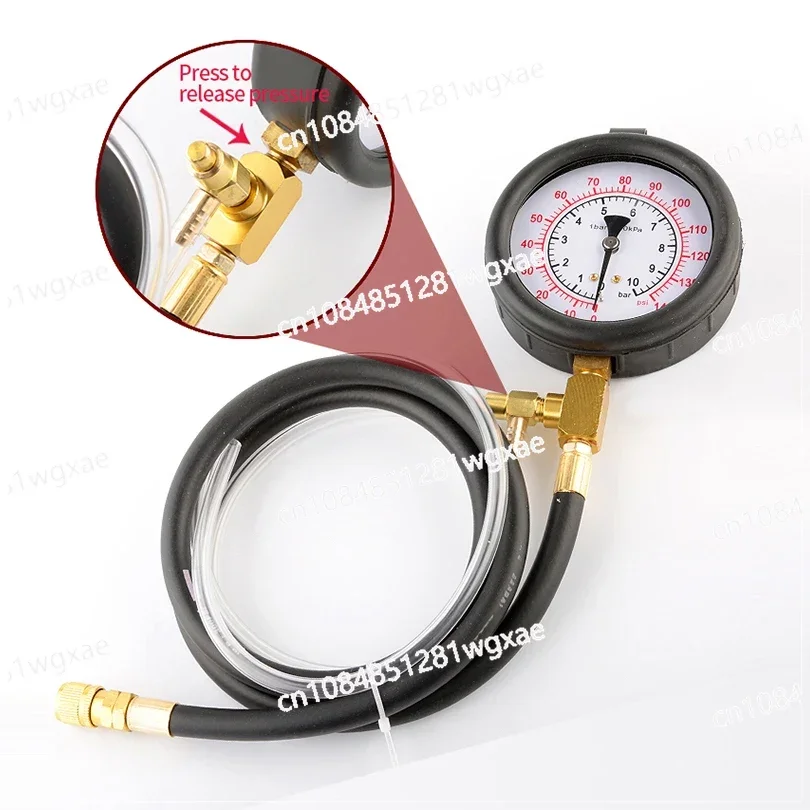 Automotive Fuel Pressure Tester, Complete Engine Maintenance Tool