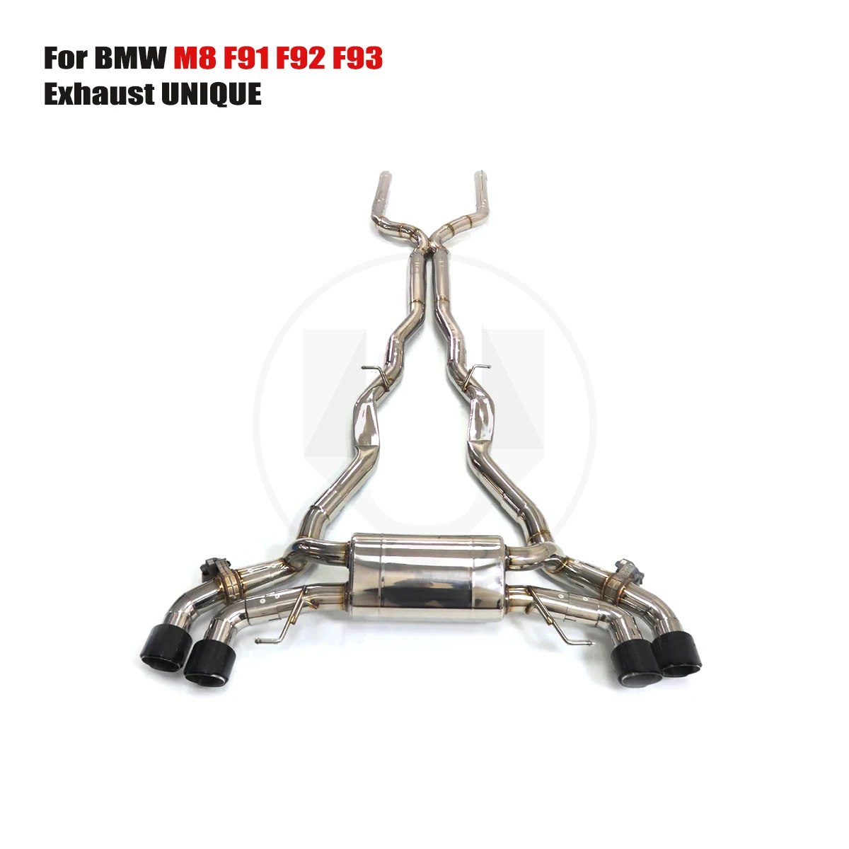 UNIQUE Designs 2019-2023 BMW F91 F92 F93 M8 4.4T T304 stainless steel sports Valved  Exhaust System