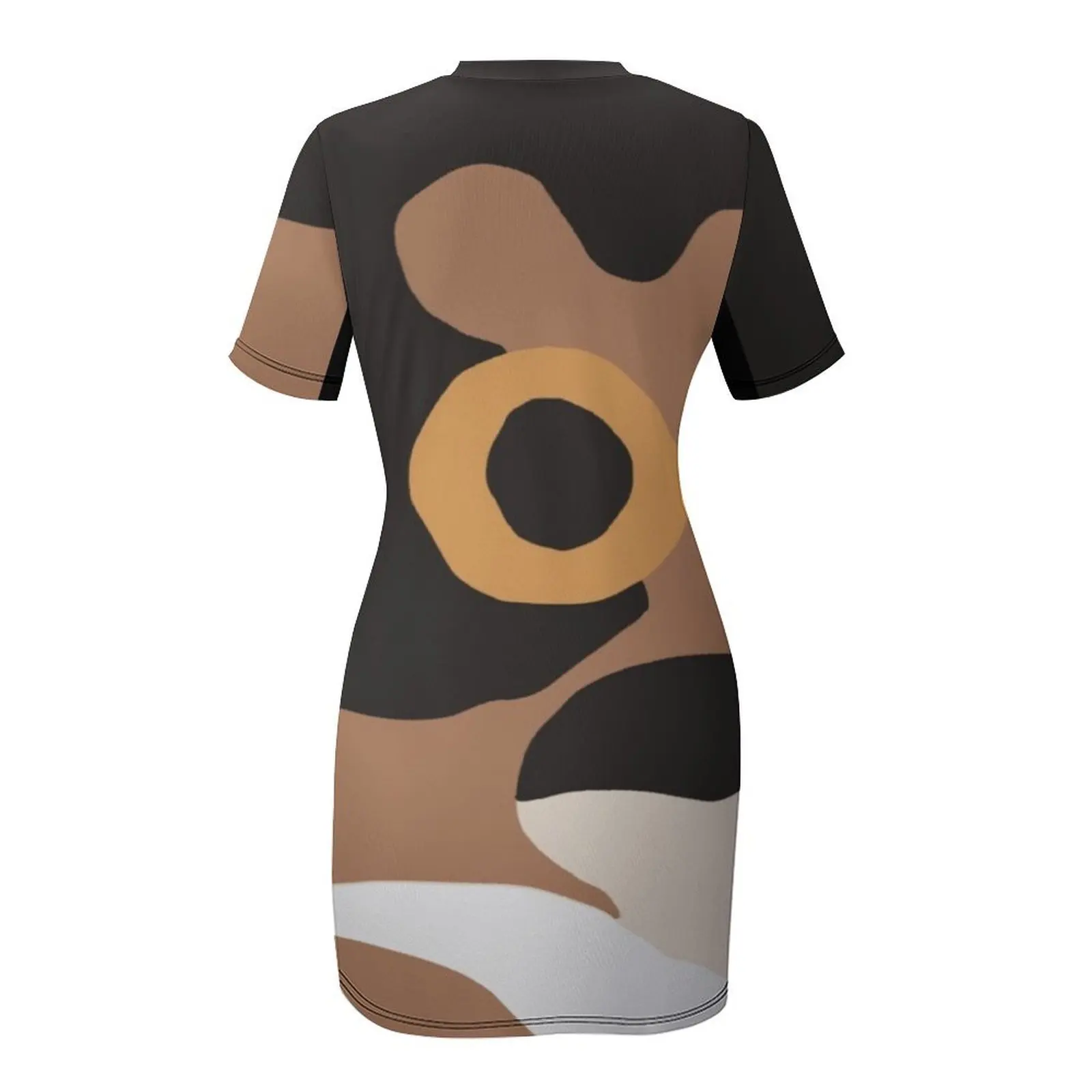 ชุดเดรสแขนสั้นผู้หญิงสวย เสื้อผ้าสวยงาม กระโปรงฤดูร้อน ชุดราตรี 2025 ชุดราตรีสตรี 2025 ชุด