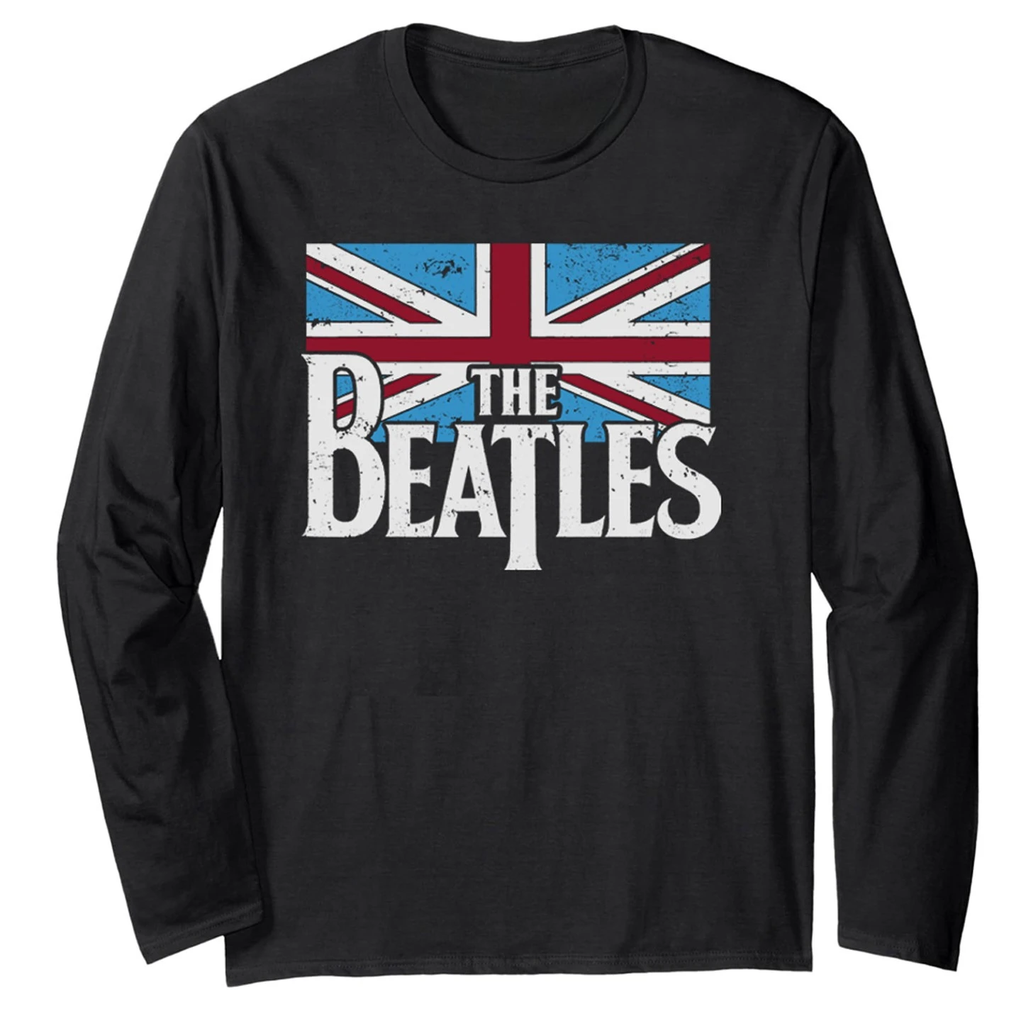 The Beatles Band Lässiger, locker sitzender Grafik-Sweatshirt mit Rundhalsausschnitt für Herren und Damen, Vintage Streetwear Pullover – Detail 4