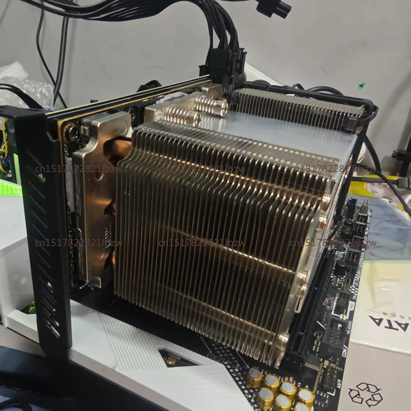 For  V100 SXM2 GPU Graphics Operation Card Heatsink Cooler Heat Sink 11CM Radiator