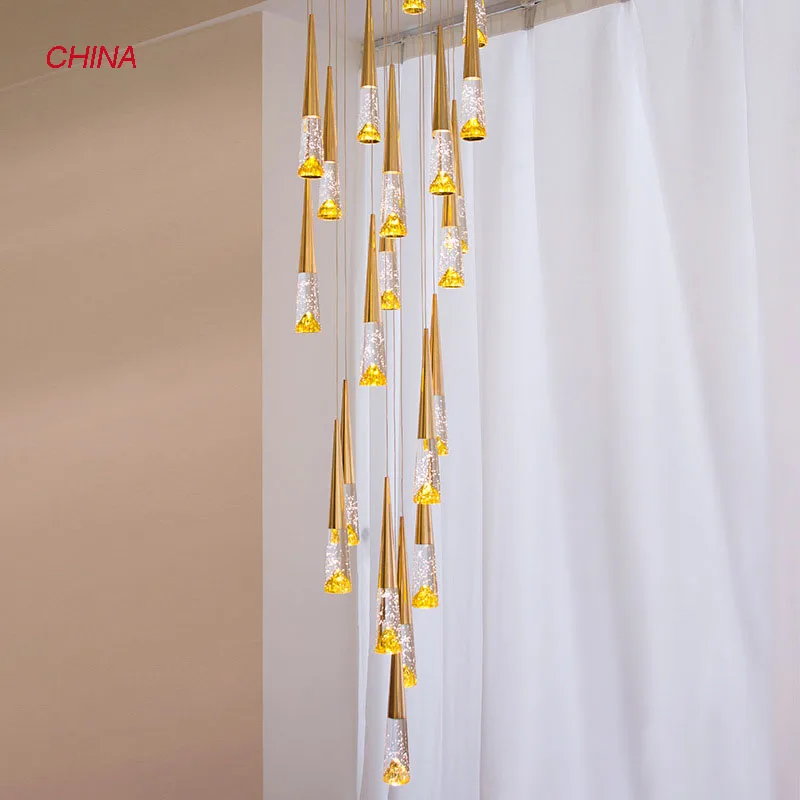 

Light luxury bedroom bedside chandelier modern simple small hanging minimalist cable light creative personality 2023 net red