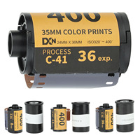 Camera Color Print Film High Sharpness Medium Contrast ISO 320‑400 Color Negative Film HD 35mm High Resolution for 135 Cameras