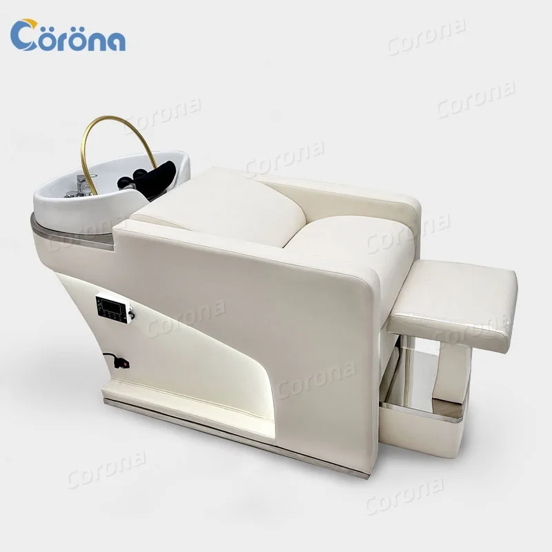 

Hair Salon Furniture Shampoo Station with Sink Professional Modern Hair Salon Shampoo Station and Bowl