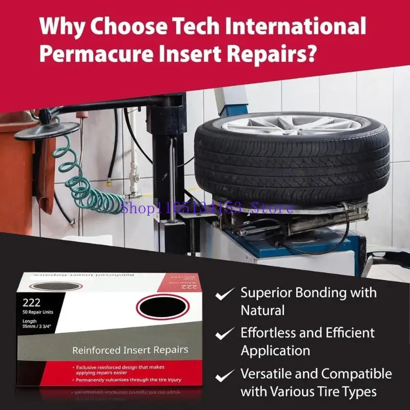 Multiple Vehicle Tire Repair Strips 95mm Length Synthetic Rubber Puncture Sealant For Road Emergencies