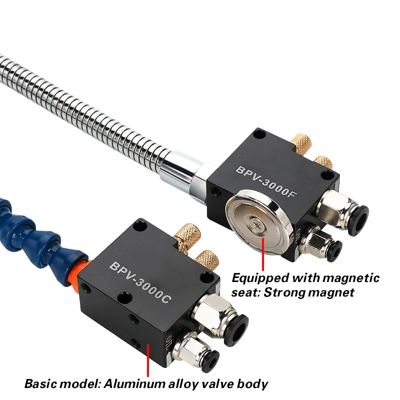 NC lathe cooling spray milling machine YS cutting fluid BPV-3000 pneumatic engraving machine water pipe nozzle