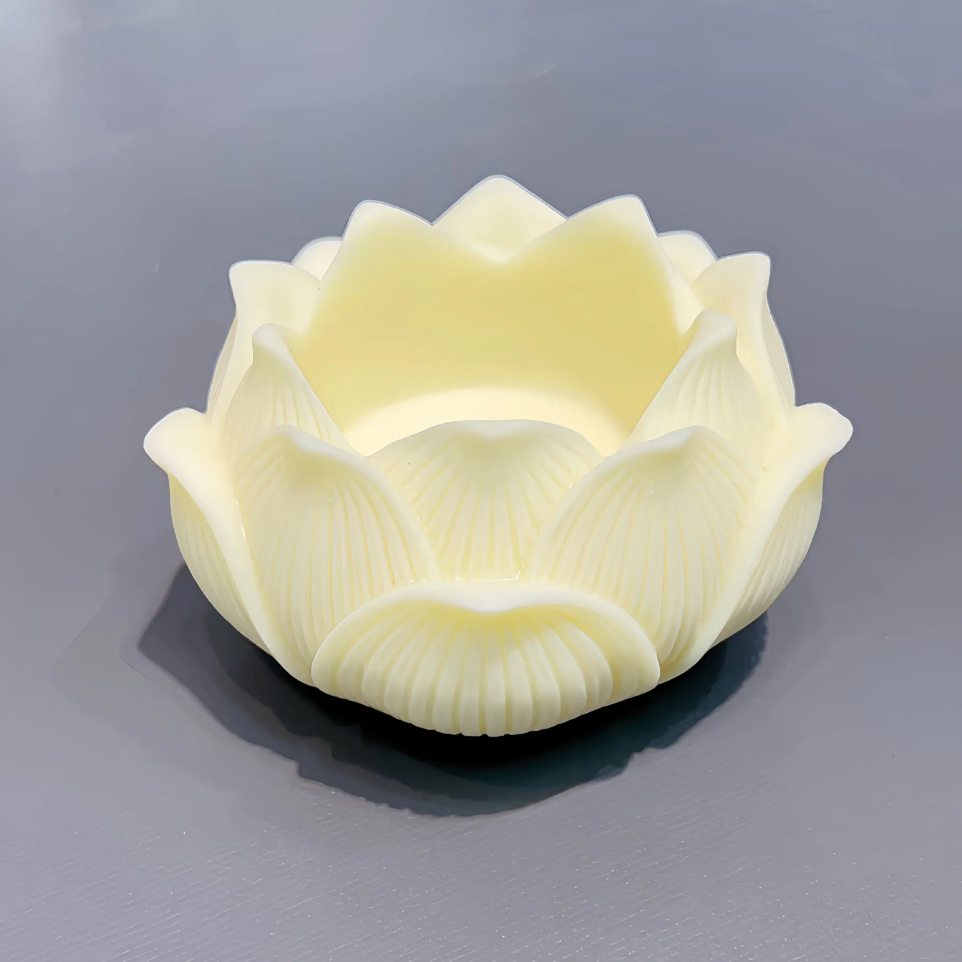 Lotus Silicone Candle Holder Mold DIY Gypsum Concrete Candlestick Storage Box Mould Succulent Flower Pot Home Decor Supplie Tool