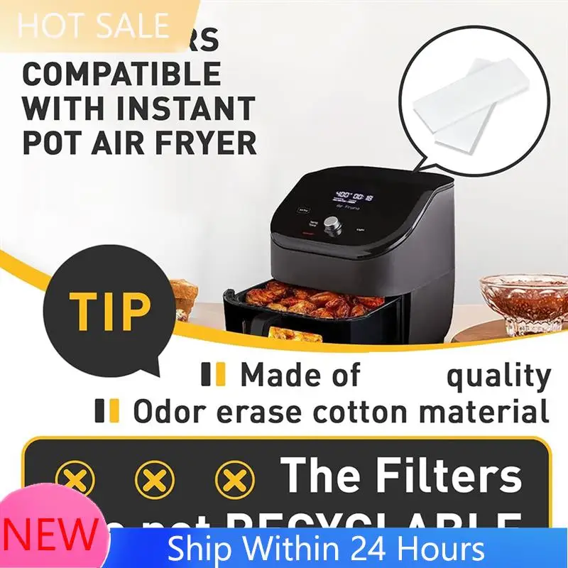 

【2025 HOT】18PCS Air Fryer Replacement Filters Compatble For Pot Air Fryer Vortex Plus 6QT Filters Accessories