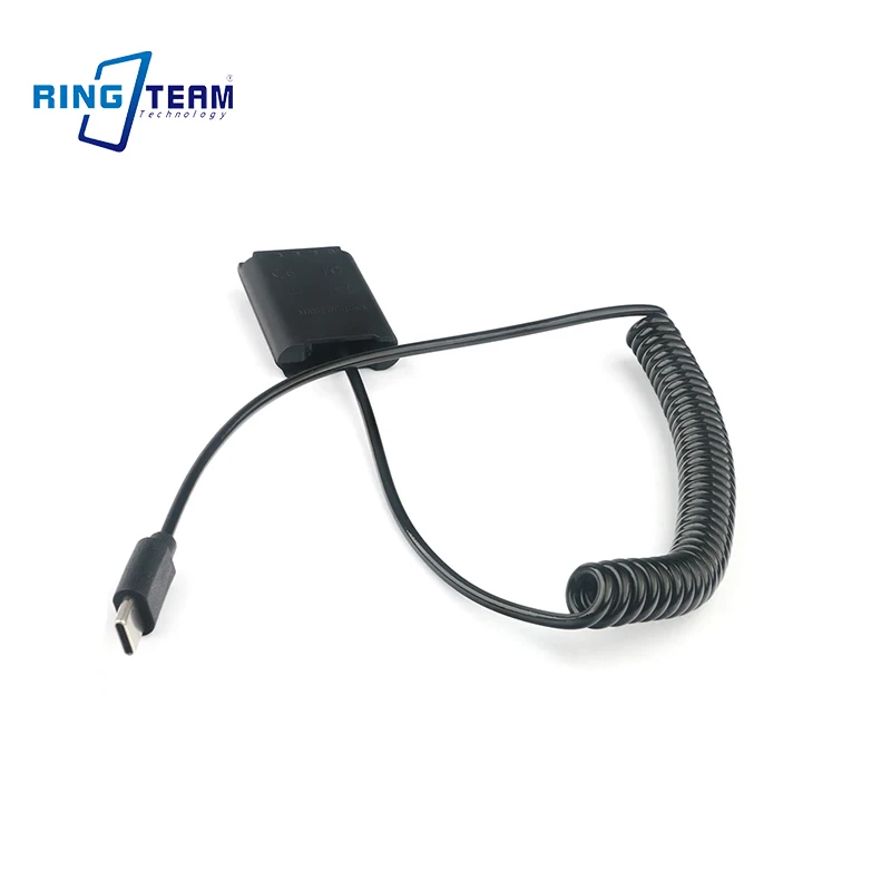 NP-BX1อะแดปเตอร์แปลงไฟ USB-C ชนิด-C ของแบตเตอรี่เลียนแบบ BX1หัวต่อ DC สำหรับโซนี่ ZV-1 RX1 WX500 RX100M6 H400 HX50 HX300 HX99