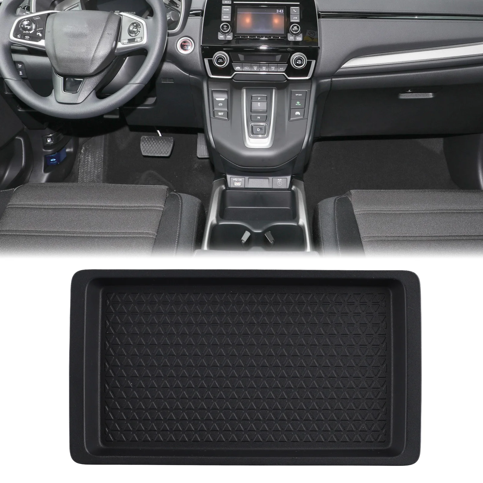 

Новый практичный органайзер для центральной консоли Honda CRV 2023-2024, абсолютно новый, горячая распродажа, профессиональная замена, ABS