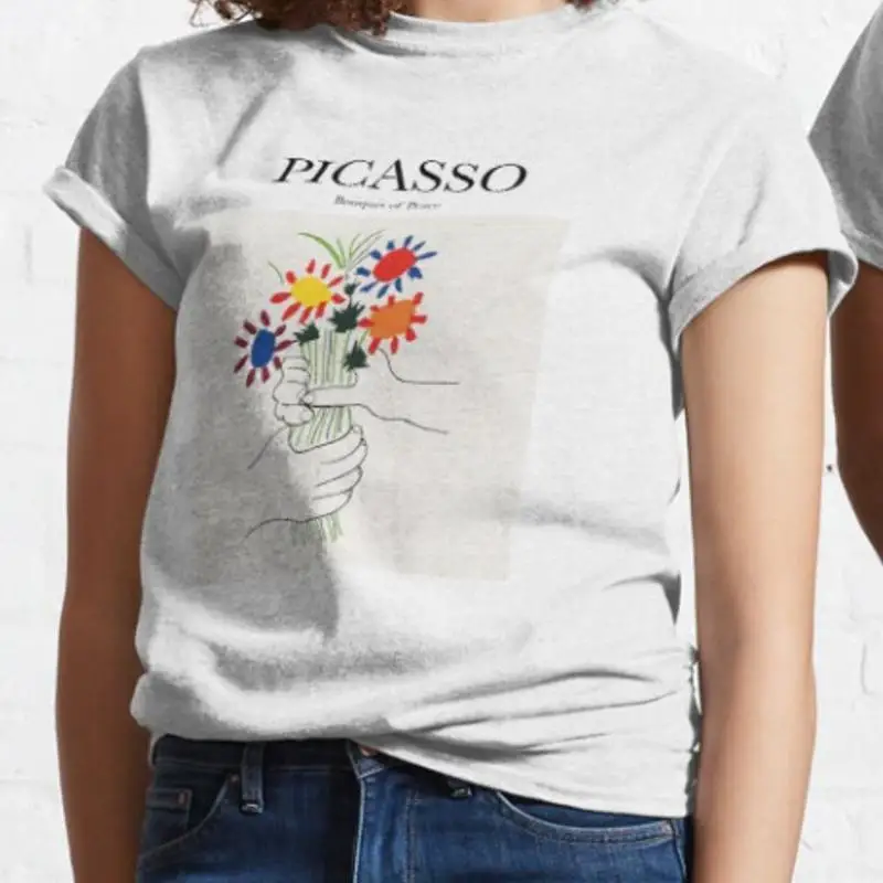 Bouquet Of Peace T shirt Picasso 100 Premium Quality