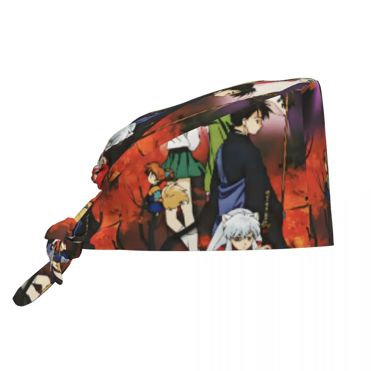 

Пользовательские I-Inuyashaes аниме Soulful медицинский персонал скрабы шляпа унисекс для шеф-повара шляпа скраб шапки