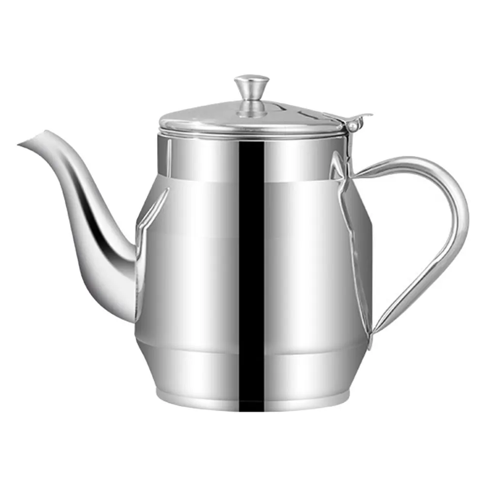 

Stainless Steel Pot Large Capacity Filter Mesh Kitchen Oil Bottle Reusable Cooking Oil Container Leakproof Seasoning Storage