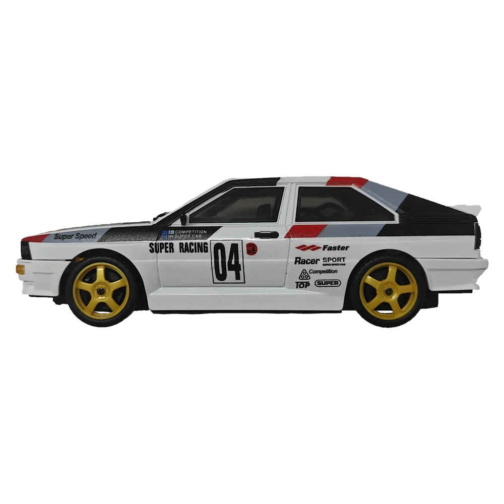 LDRC 2804 PRO RTR 1/28 2.4G RWD Drift RC سيارة الدوران مصباح ليد على الطريق صغير كامل النسبي سباق نماذج المركبات الكلاسيكية الصغيرة #3