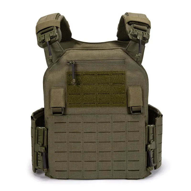 

Тактический жилет из нейлона 1000D, цвет Ranger-Green, 25x30 см, с системой Molle, для охоты и активного отдыха, Chaleco Tactico