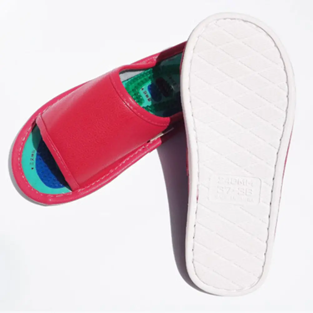 

1Pair Massaging Slippers Magnetic Therapy Footwear for Man Woman Anti-Skid Comfortable Home Use Promotes Blood Circulation Soft