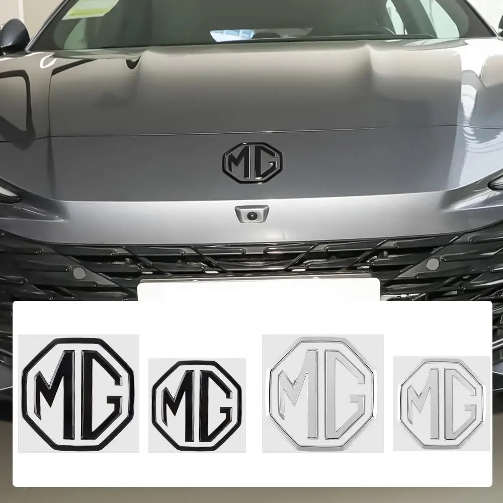 1/2pc Für Morris Garages MG MG7 Auto Front Bonnet Grille Emblem Abdeckung Aufkleber Hinten Stamm Abzeichen Aufkleber Auto änderung Zubehör