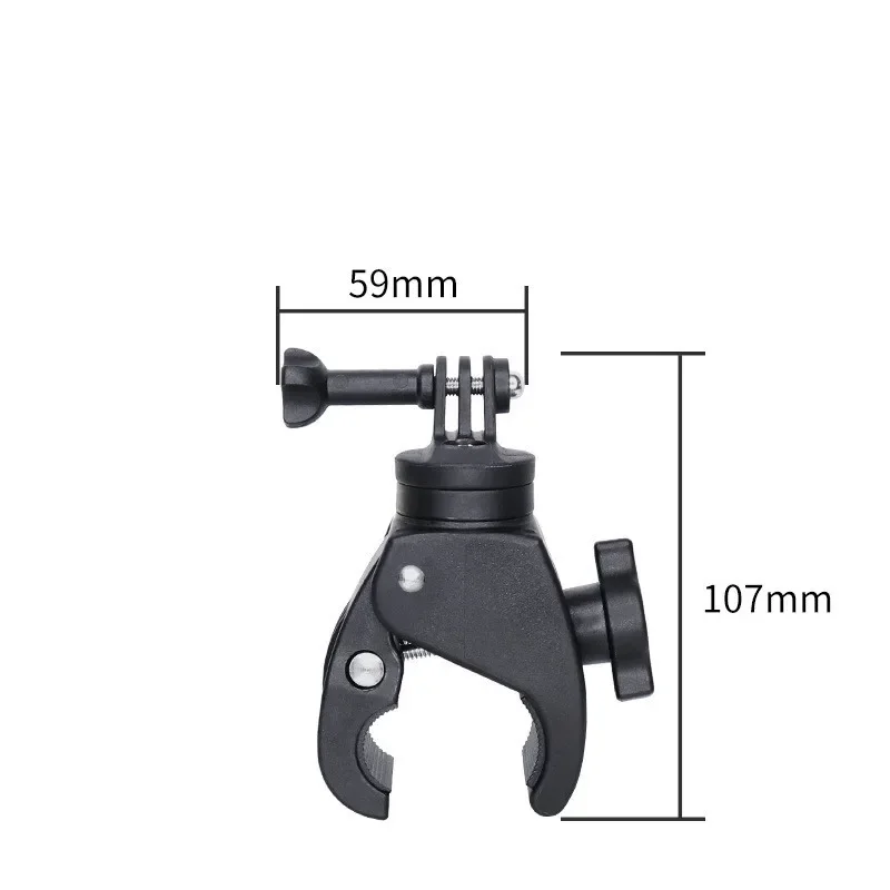 핸들 바 액션 카메라 클램프 폴 마운트 건, 로드, 활 마운트, 고프로 및 램 마운트용 대부분의 액션 카메라와 호환