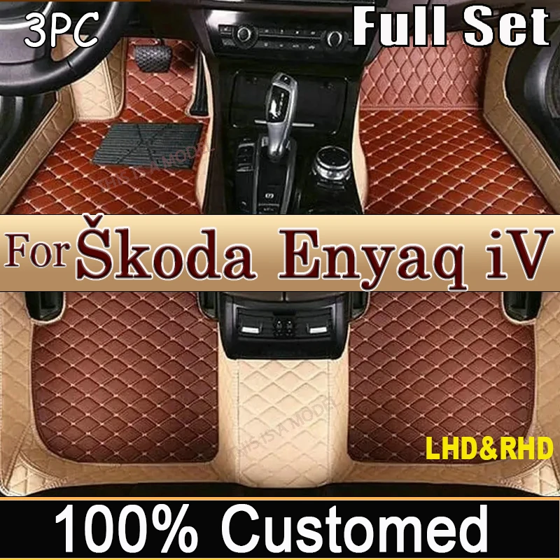 

Car Mats Floor For Škoda Enyaq iV 2016~2022 Rug Car Mats Tapetes Para Carro Alfombrillas Coche Floor Mats Car Accessories