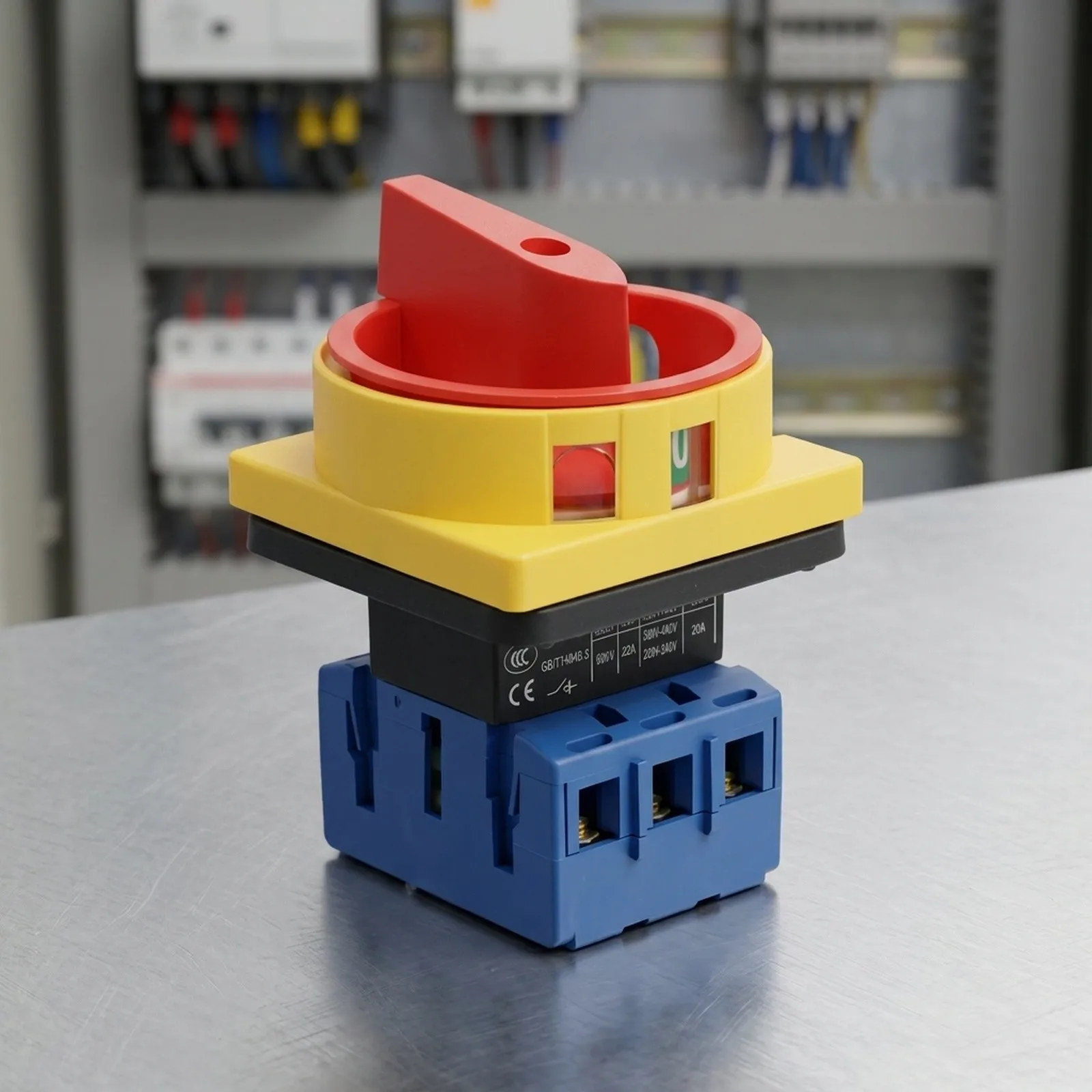 LW30 32A 3P Rotary Load Break Switch for AC Motor Control Ventilation Air Conditioning Water Pump Systems 690V Insulation