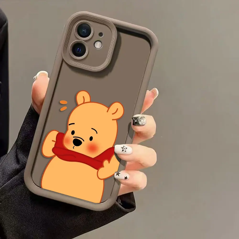 

Disney Winnie The Pooh Bear Cover Phone Case For Infinix HOT 30 30I 40 40I 50 NOTE 12 ZERO 30 40 50 50S 50X GT 10 20 30 TPU Case