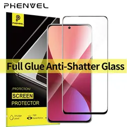 3D Protective Glass For Xiaomi 12 Pro Full Glue Screen Protector For Xiomi Mi 12 12S Ultra Anti Shatter Tempered Glass Film