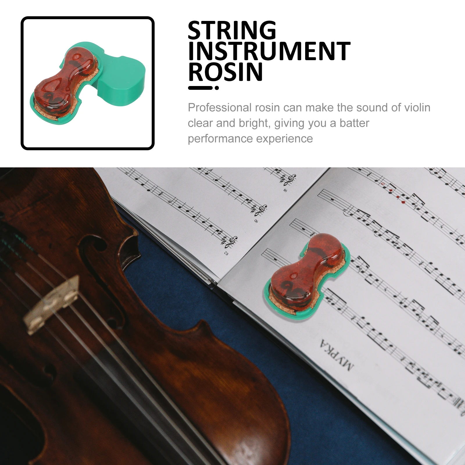 

Violin Rosin Practicing Maintenance Supplies Accessories Stringed Instrument Accessory Musical Bow Tool