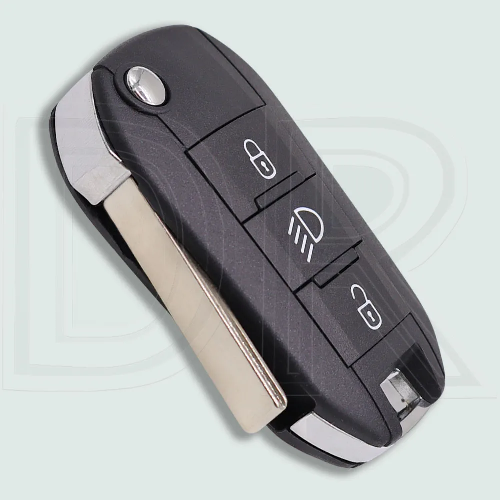 DR 5FA010 ID46 PCF7941 Chip 433MHz Flip Car Remote Key For Peugeot 208 2008 301 308 508 5008 Citroen C2 C3 C4-Cactus C-Elysee