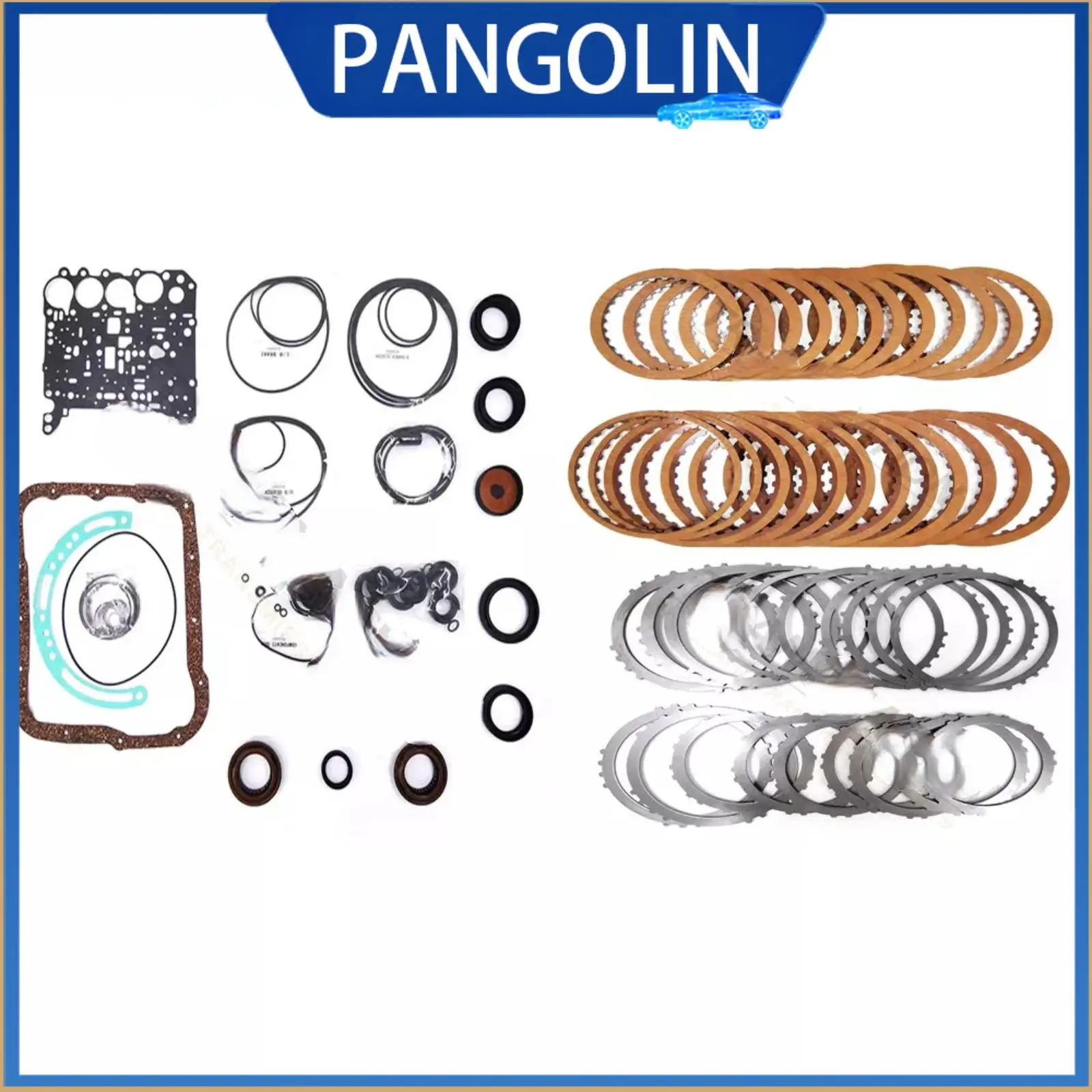 

Комплект для капитального ремонта трансмиссии PANGOLIN, подходит для MITSUBISHI 1996-UP, прочные диски сцепления, антидеформирующие упорные шайбы