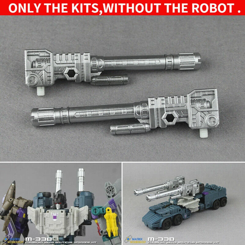 NEW Matrix Workshop M-33B Shoulder Cannon Upgrade Kits For Transformation Combiner Wars Bruticus Action Figure Toys Accessories