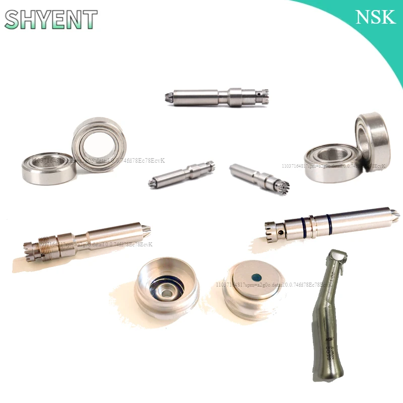 Dental NSK20:1 Turbine Rotor SG20 Implant Machine Accessories Rotor Drive Shaft 5 * 8 * 2 Bearings Fit for NSK Turbine