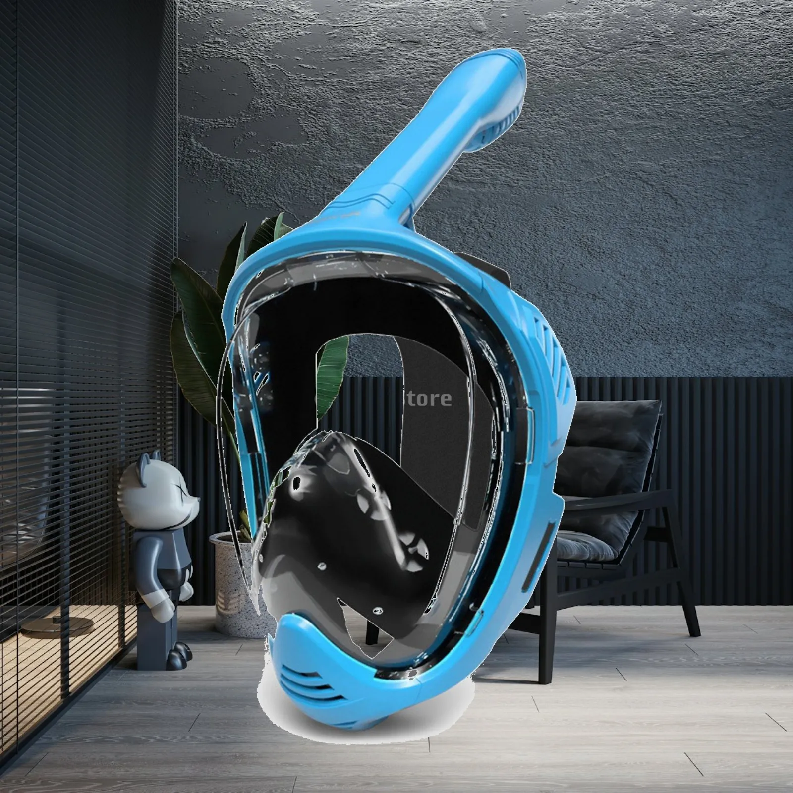 full-face-snorkel-mask-for-kids-adults-snorkeling-goggles-anti-fog-pc-lens-foldable-design-soft-silicone-seal-diving-kit